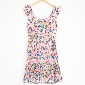 UO Kimchi Blue Dress-Tunic, Multicolored, Size 6 (Medium)